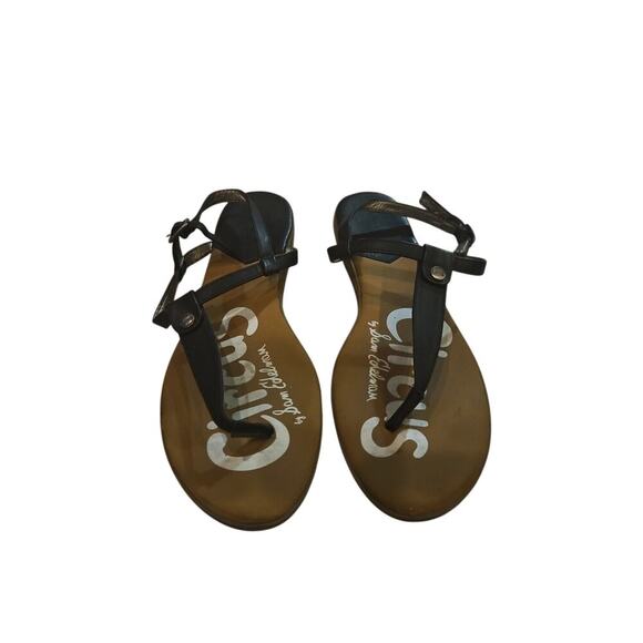 Sam Edelman 8 Cayden Super Cute Black Sandals shoes - Picture 1 of 5